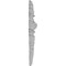 Ekena Millwork 1 5/8"W x 5 7/8"H x 3/4"P Hillsborough Flower Onlay ONL02X06X01HI - alternate 2